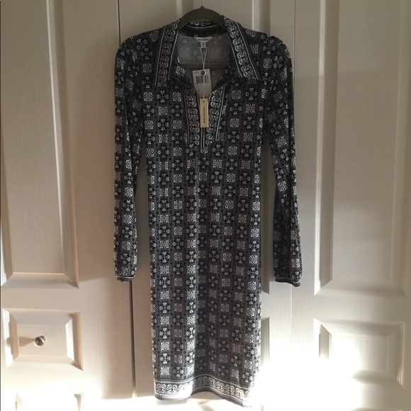 Max Studio Black and White Dress - NWT - Sz M - Picture 2 of 10